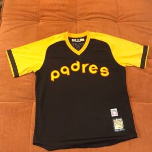 Majestic Padres Jersey...size Large